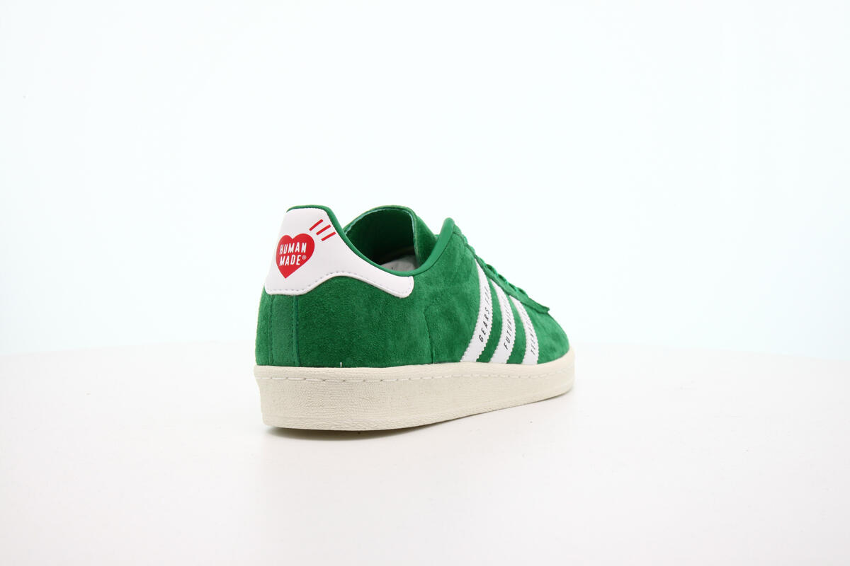 Adidas x Human Made Campus Sneakers - Green Suede - FY0732 Men's hotsell 12